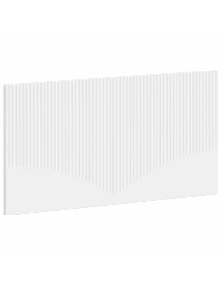 Testiera da Muro HOORN Bianco Legno ingegnerizzato