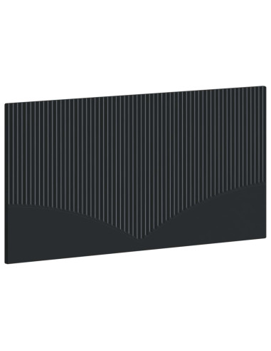 Testiera da Muro HOORN Nero Legno ingegnerizzato
