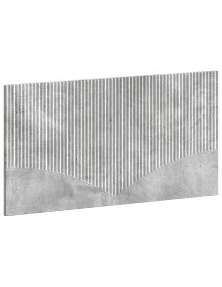 Testiera da Muro HOORN Grigio Cemento Legno ingegnerizzato