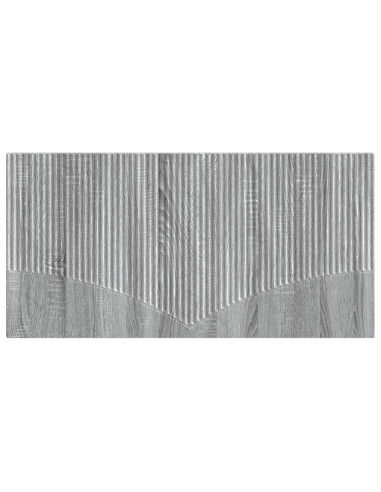 Testiera da Muro HOORN Sonoma grigio Legno ingegnerizzato