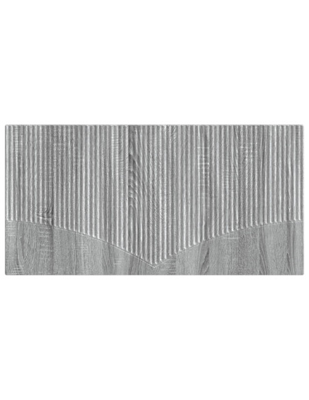 Testiera da Muro HOORN Sonoma grigio Legno ingegnerizzato