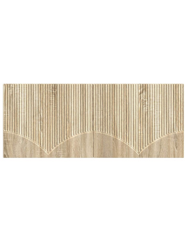 Testiera da Muro HOORN Rovere Sonoma Legno ingegnerizzato