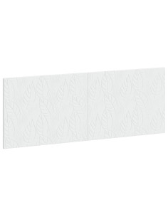 Testiera da Muro DELFT Bianco Legno ingegnerizzato