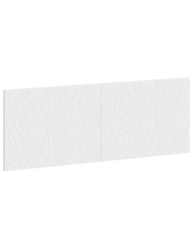 Testiera da Muro DELFT Bianco Legno ingegnerizzato