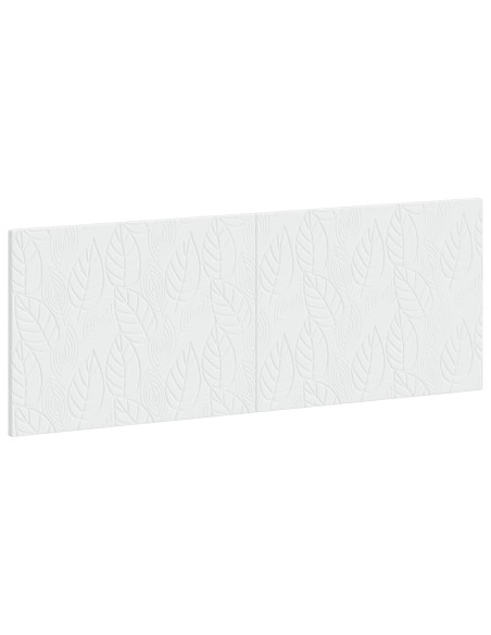 Testiera da Muro DELFT Bianco Legno ingegnerizzato