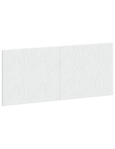 Testiera da Muro DELFT Bianco Legno ingegnerizzato
