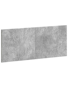 Testiera da Muro DELFT Grigio Cemento Legno ingegnerizzato