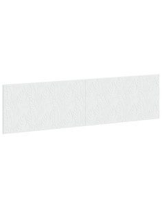 Testiera da Muro DELFT Bianco Legno ingegnerizzato