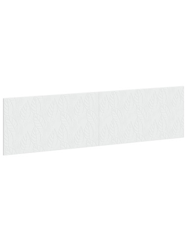 Testiera da Muro DELFT Bianco Legno ingegnerizzato