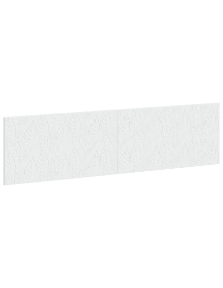 Testiera da Muro DELFT Bianco Legno ingegnerizzato