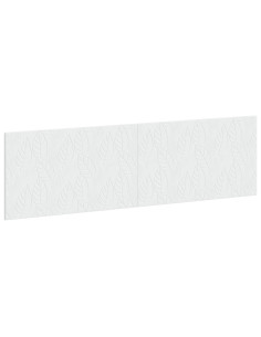 Testiera da Muro DELFT Bianco Legno ingegnerizzato