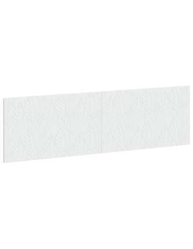Testiera da Muro DELFT Bianco Legno ingegnerizzato