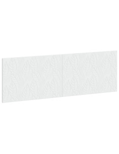 Testiera da Muro DELFT Bianco Legno ingegnerizzato