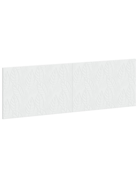 Testiera da Muro DELFT Bianco Legno ingegnerizzato