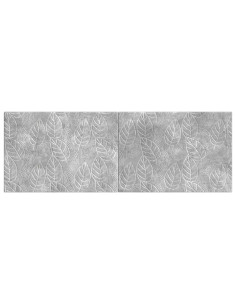 Testiera da Muro DELFT Grigio Cemento Legno ingegnerizzato 2