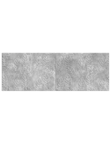 Testiera da Muro DELFT Grigio Cemento Legno ingegnerizzato