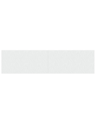 Testiera da Muro DELFT Bianco Legno ingegnerizzato