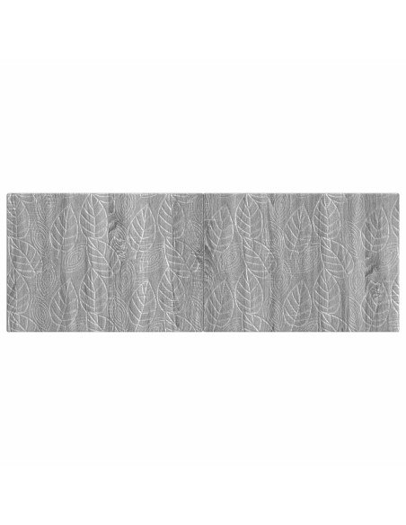 Testiera da Muro DELFT Sonoma grigio Legno ingegnerizzato