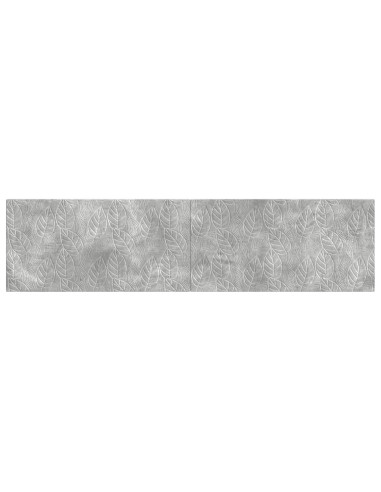 Testiera da Muro DELFT Grigio Cemento Legno ingegnerizzato