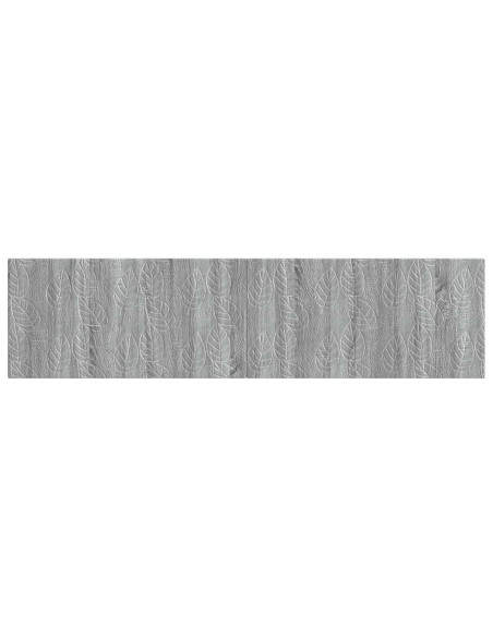 Testiera da Muro DELFT Sonoma grigio Legno ingegnerizzato