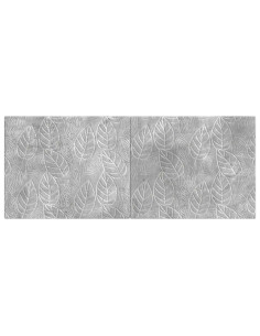 Testiera da Muro DELFT Grigio Cemento Legno ingegnerizzato 2