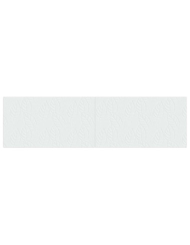 Testiera da Muro DELFT Bianco Legno ingegnerizzato