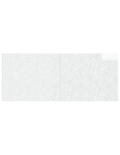 Testiera da Muro DELFT Bianco Lucido Legno ingegnerizzato 2