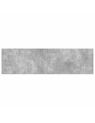 Testiera da Muro DELFT Grigio Cemento Legno ingegnerizzato