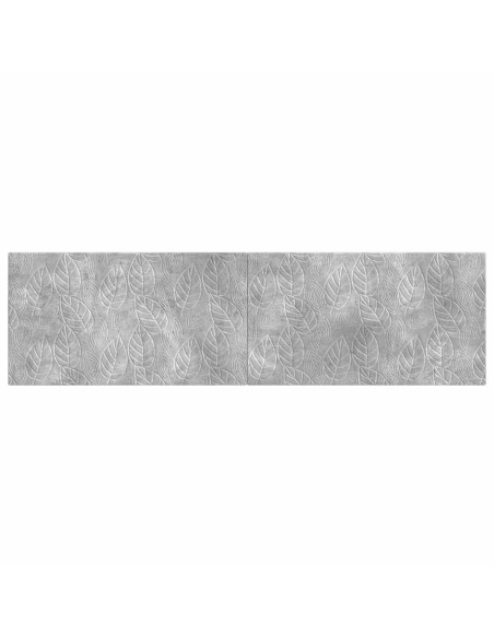 Testiera da Muro DELFT Grigio Cemento Legno ingegnerizzato