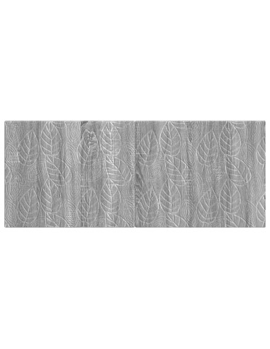 Testiera da Muro DELFT Sonoma grigio Legno ingegnerizzato
