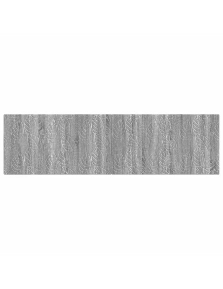 Testiera da Muro DELFT Sonoma grigio Legno ingegnerizzato