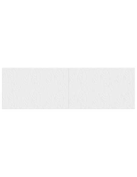 Testiera da Muro DELFT Bianco Legno ingegnerizzato