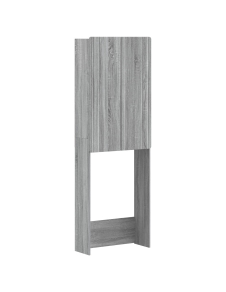 Mobile Bagno ZWOLLE Sonoma grigio 66 x 25,5 x 190 cm