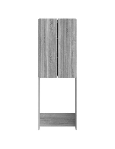 Mobile Bagno ZWOLLE Sonoma grigio 66 x 25,5 x 190 cm