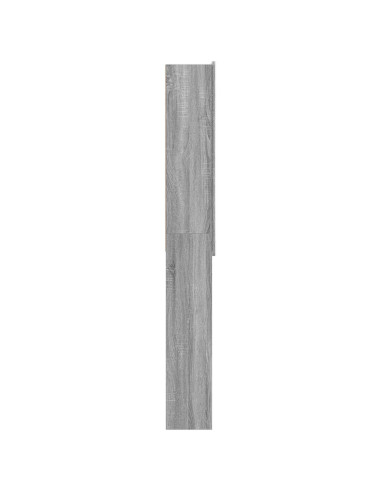 Mobile Bagno ZWOLLE Sonoma grigio 66 x 25,5 x 190 cm