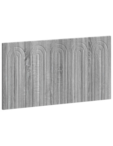 Testiera da Muro ALKMAAR Sonoma grigio Legno ingegnerizzato