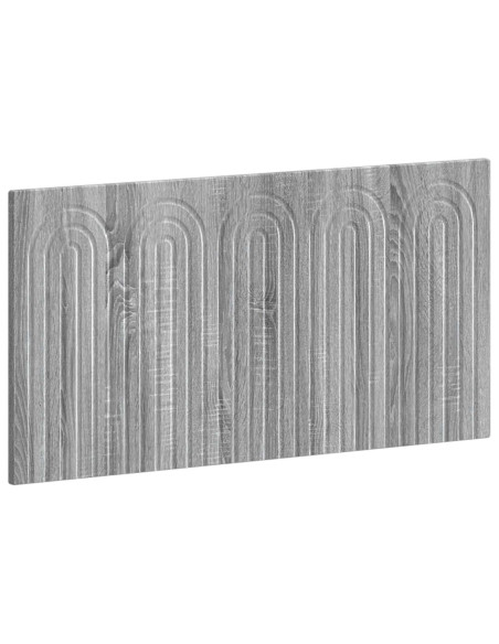 Testiera da Muro ALKMAAR Sonoma grigio Legno ingegnerizzato