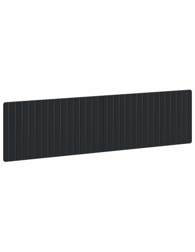Testiera da Muro ZWOLLE Nero Legno ingegnerizzato