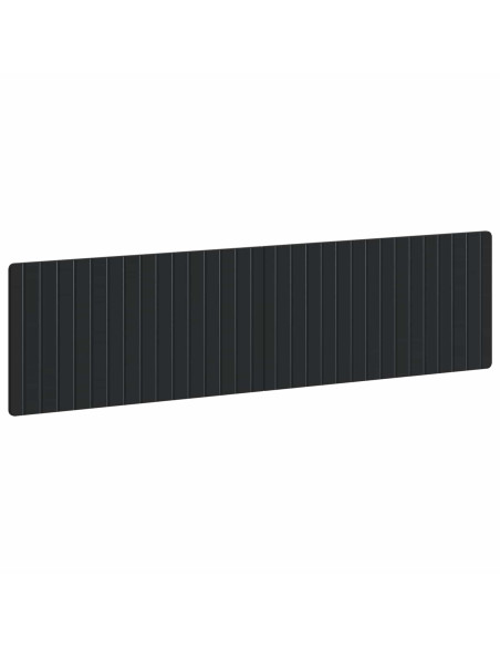 Testiera da Muro ZWOLLE Nero Legno ingegnerizzato