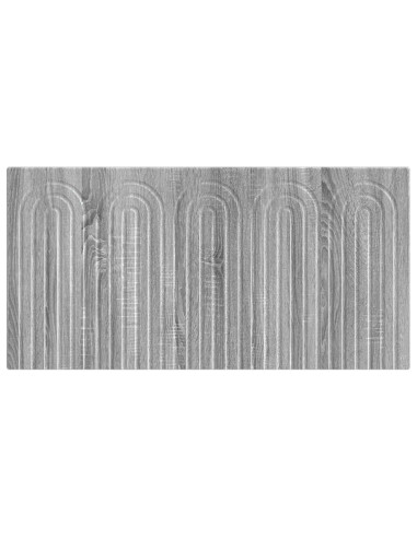 Testiera da Muro ALKMAAR Sonoma grigio Legno ingegnerizzato