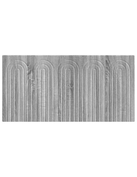 Testiera da Muro ALKMAAR Sonoma grigio Legno ingegnerizzato
