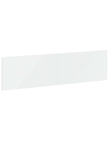 Testiera da Muro HAARLEM Bianco Legno ingegnerizzato
