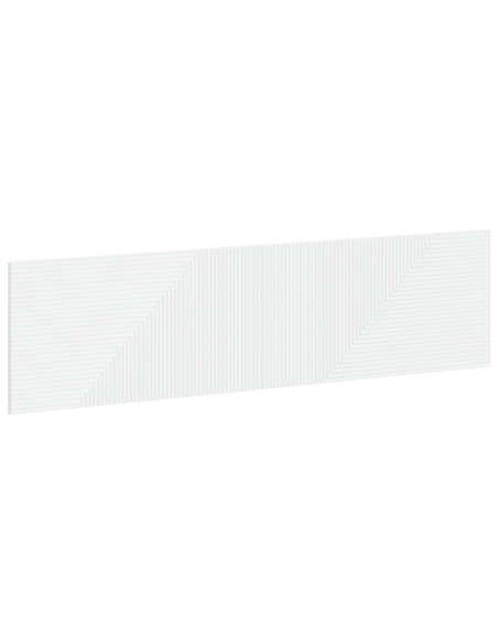 Testiera da Muro HAARLEM Bianco Legno ingegnerizzato
