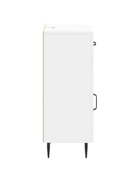 Mobiletto da Bagno HAARLEM Bianco 30 x 31 x 80 cm