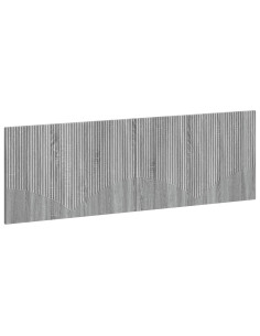 Testiera da Muro HOORN Sonoma grigio Legno ingegnerizzato