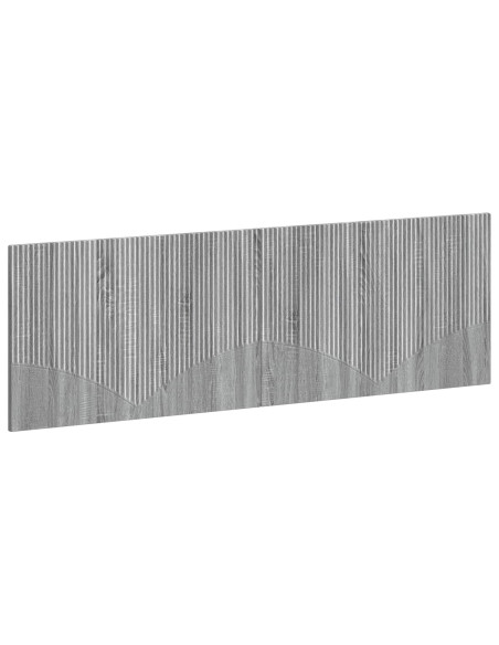 Testiera da Muro HOORN Sonoma grigio Legno ingegnerizzato