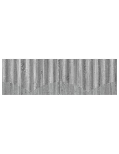 Testiera da Muro HOORN Sonoma grigio Legno ingegnerizzato