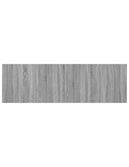 Testiera da Muro HOORN Sonoma grigio Legno ingegnerizzato