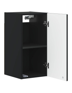 Armadio da bagno a muro ARNHEM Nero 30 x 31 x 59 cm 2