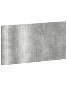 Testiera da Muro ARNHEM Grigio Cemento Legno ingegnerizzato